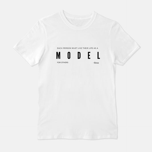 Life Model  T-Shirt - White