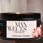 Peppermint Chocolate 8oz Tin Candle