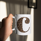 Personalized Letter C 11oz. Mug